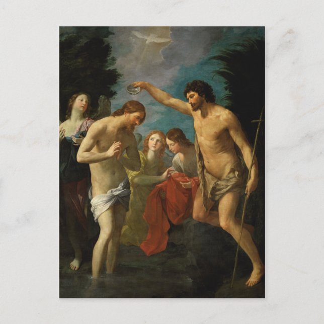 “The Baptism of Christ” postcard (Front)