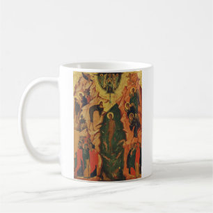 The Baptism of Jesus Christ Byzantine icon Coffee Mug