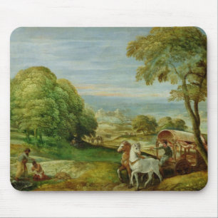 The Baptism of the Ethiopian Eunuch Mouse Pad