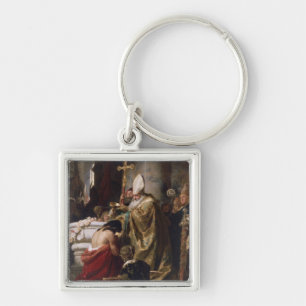 The Baptism of Vajk Keychain