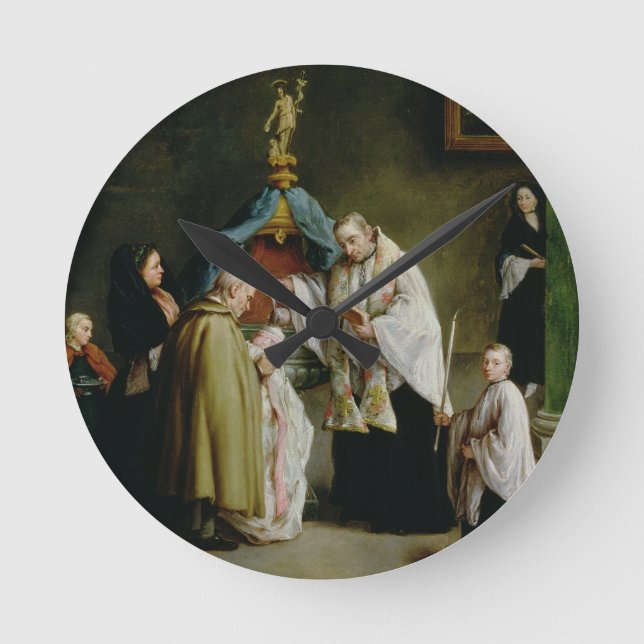 The Baptism Round Clock (Front)
