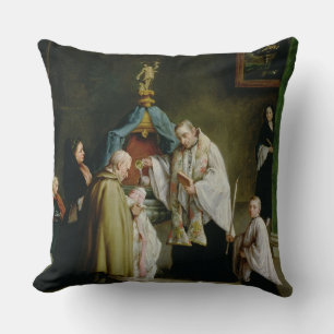 The Baptism Throw Pillow