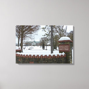 The Baptist Home Canvas Print