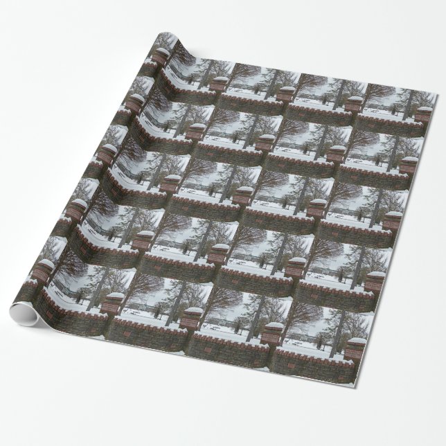 The Baptist Home Wrapping Paper (Unrolled)