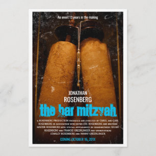 The Bar Mitzvah Movie Invitation