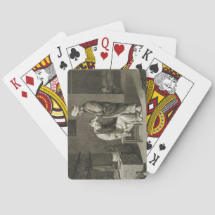 The Barber, from Volume II Arts and Trades of 'Des Playing Cards