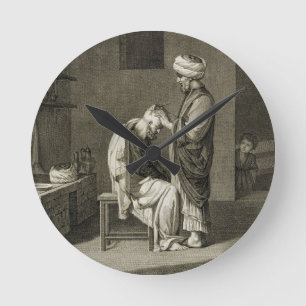 The Barber, from Volume II Arts and Trades of 'Des Round Clock