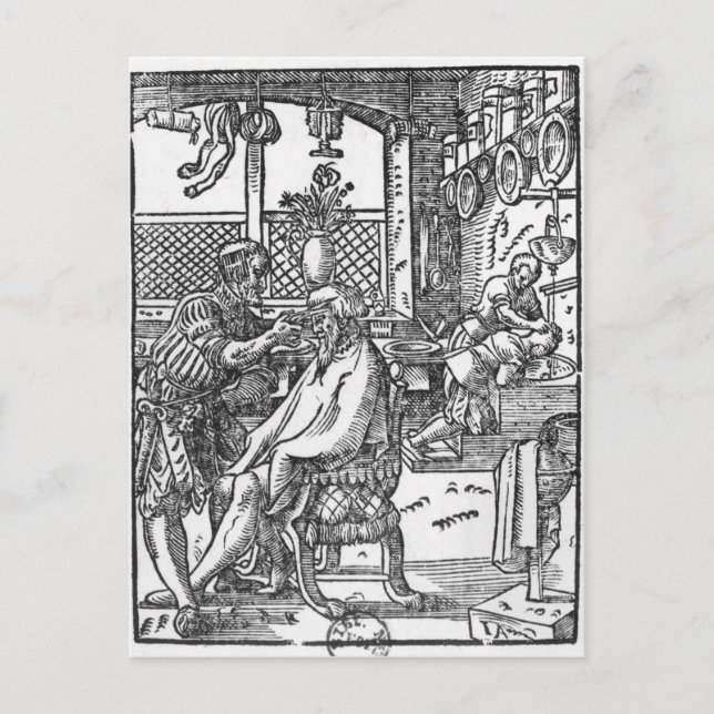 The Barber Postcard (Front)