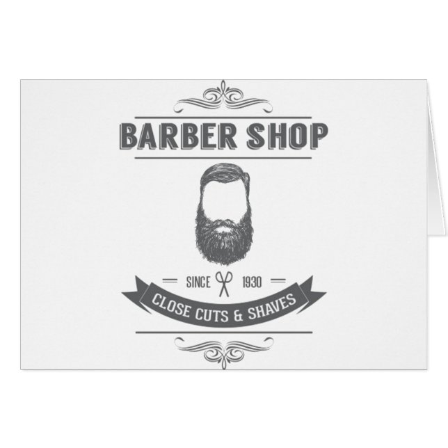 The barber shop (Front Horizontal)