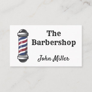 The Barbershop Business Card