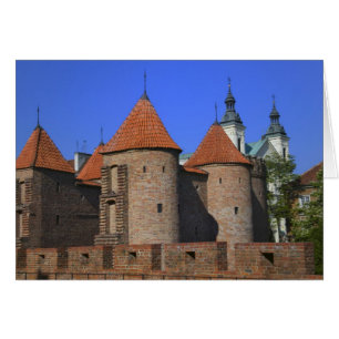 The Barbican and Pauline Church, Warsaw,