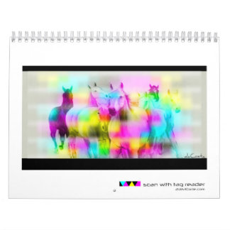 The BarCode Art of Bret daCosta Calendar