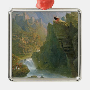 The Bard, c.1817 (oil on canvas) Metal Ornament