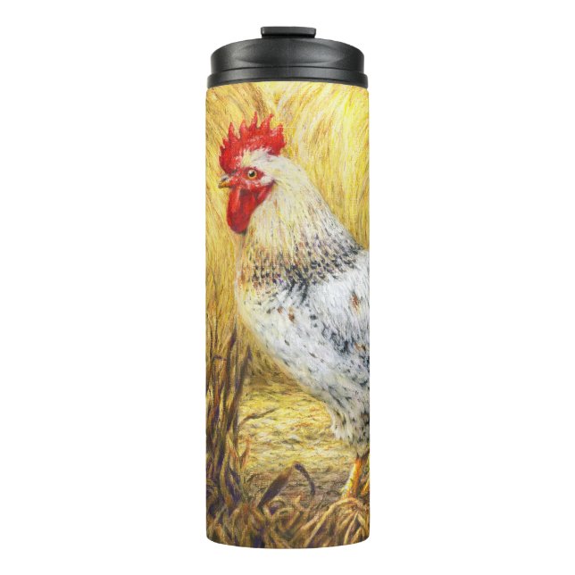 The Barn Rooster Thermal Tumbler (Front)