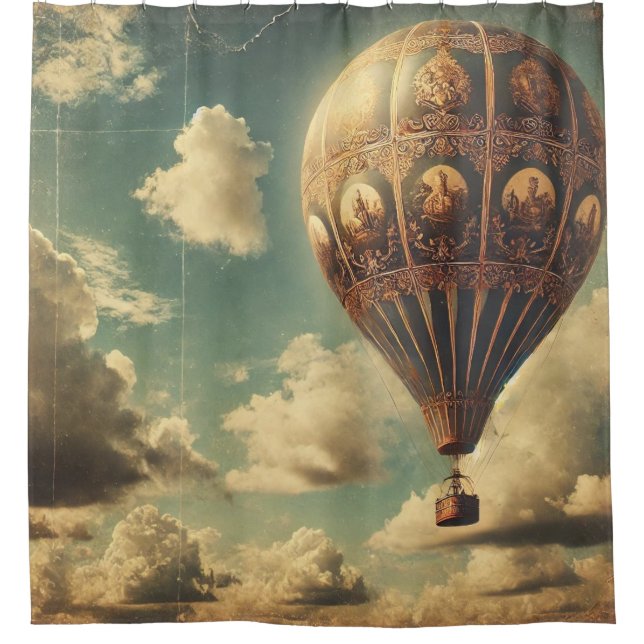 🎈 The Baroque Ascent – Surrealist Dreamscape (Front)