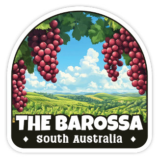 The Barossa, South Australia Sticker