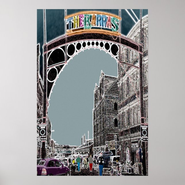 The Barras Glasgow Poster Print (Front)