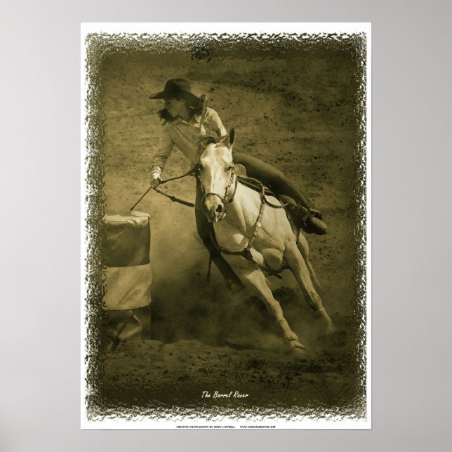 The Barrel Racer Poster (Front)