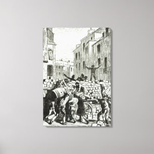 The Barricade Canvas Print