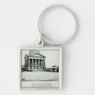 The Barriere de l'Etoile, Paris, 1858-78 Keychain