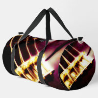 The Base of a Bass Duffel Bag