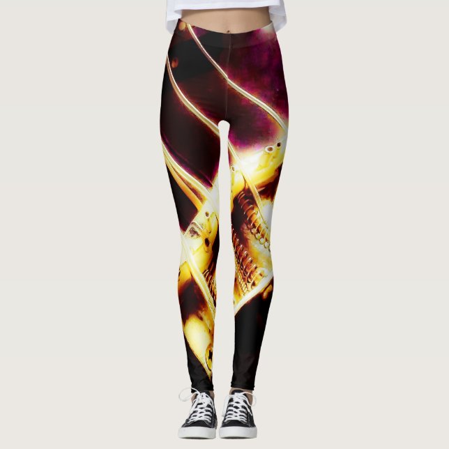 The Base of a Bass Leggings (Front)