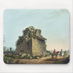 The Base of a Colossal Column near Syracuse, plate Mouse Pad