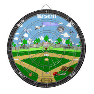 The Baseball Field Dartboard