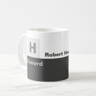 The Basic Grey and White Coffee Mug