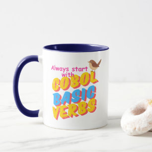 The Basic Verbs in Cobol Programming Mug