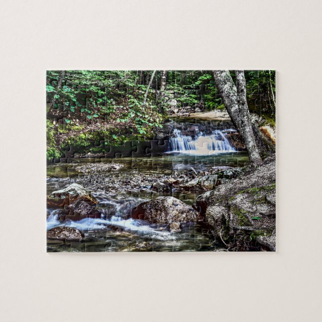The Basin, Franconia New Hampshire Jigsaw Puzzle (Horizontal)