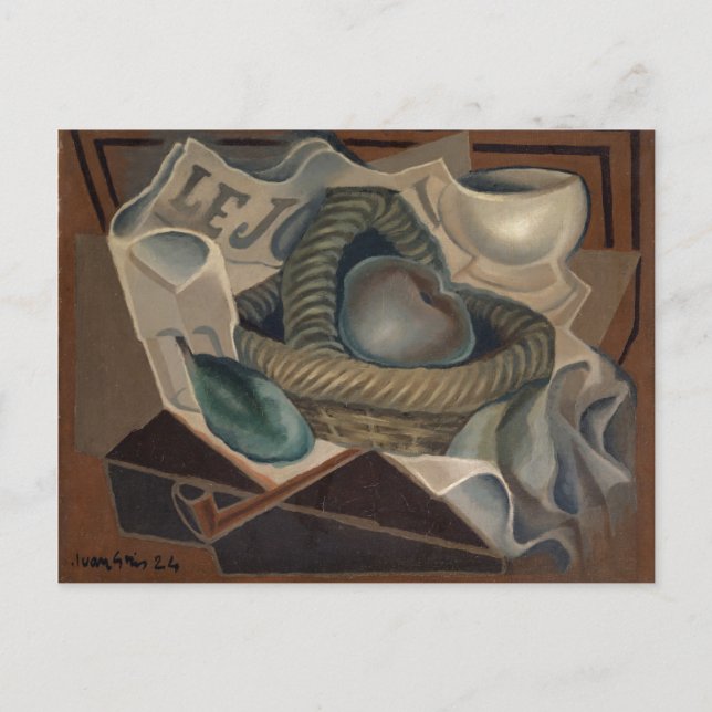 The Basket, 1924 (oil on canvas) Postcard (Front)