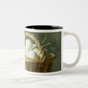 The Basket of Eggs, 1788 Two-Tone Coffee Mug