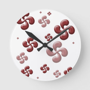 The Basque crosses 3d! Round Clock