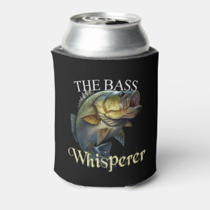 The Bass Whisperer Dark Can Cooler