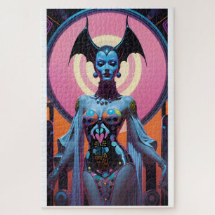 The Bat Goddess Will Let You Grovel Now Jigsaw Puzzle