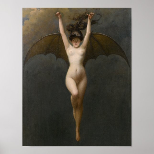 The Bat Woman 1890 Poster (Front)