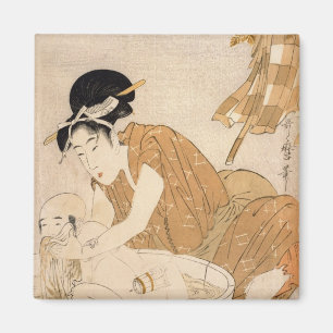The Bath, Edo period Magnet