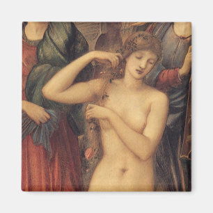 The Bath of Venus by Sir Edward Coley Burne-Jones Magnet
