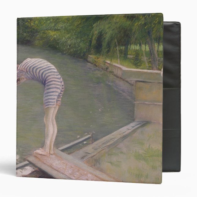 The Bather, or The Diver, 1877 Binder (Front/Inside)