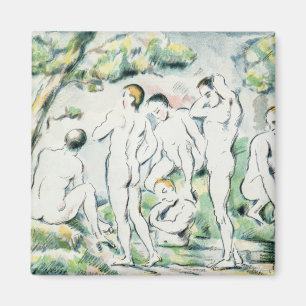 The Bathers, Small plate Magnet
