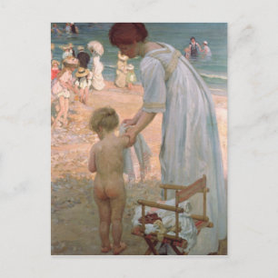 The Bathing Hour Postcard