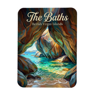 The Baths British Virgin Islands Magnet
