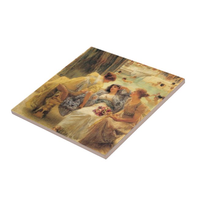 The Baths of Caracalla in detail Tile (Side)