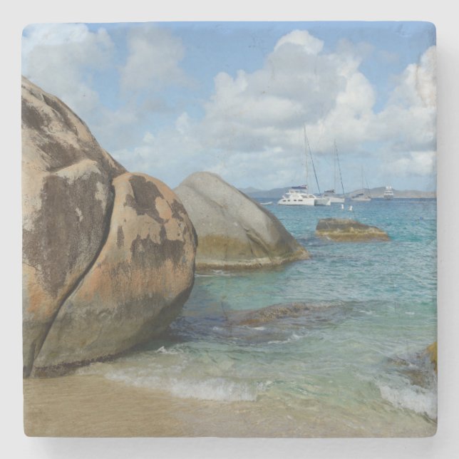 The Baths Stone Coaster (Front)