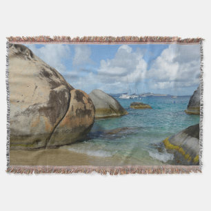 The Baths Throw Blanket