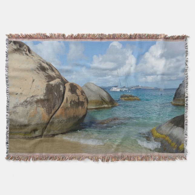 The Baths Throw Blanket (Front)