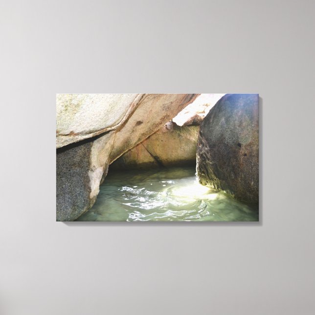 The Baths - Virgin Gorda, BVI Canvas Print (Front)