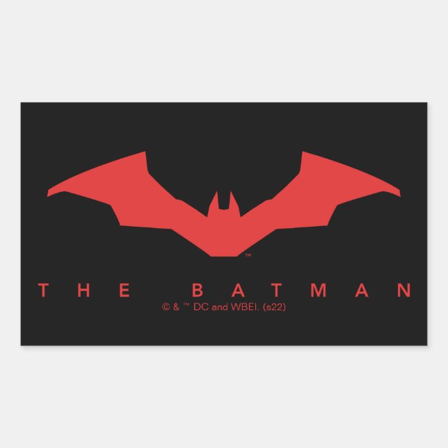 The Batman Bat Logo Sticker (Front)