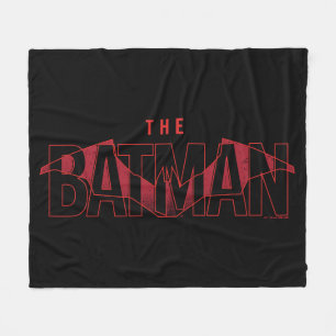 The Batman Bat Overlaid Logo Fleece Blanket